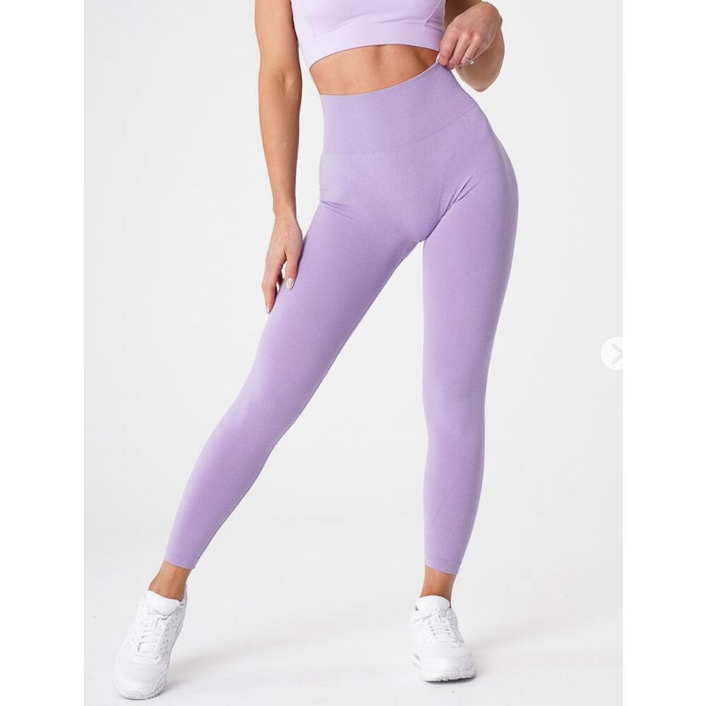 NVGTN Lilac NV Seamless Leggings IN SIZE SMALL
